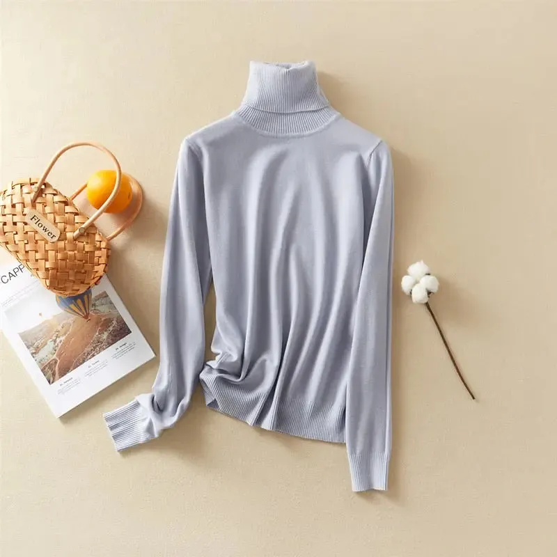 Turtleneck  Women Sweater