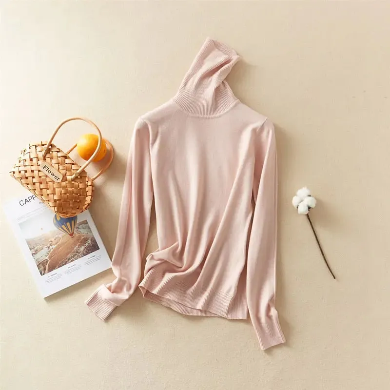 Turtleneck  Women Sweater