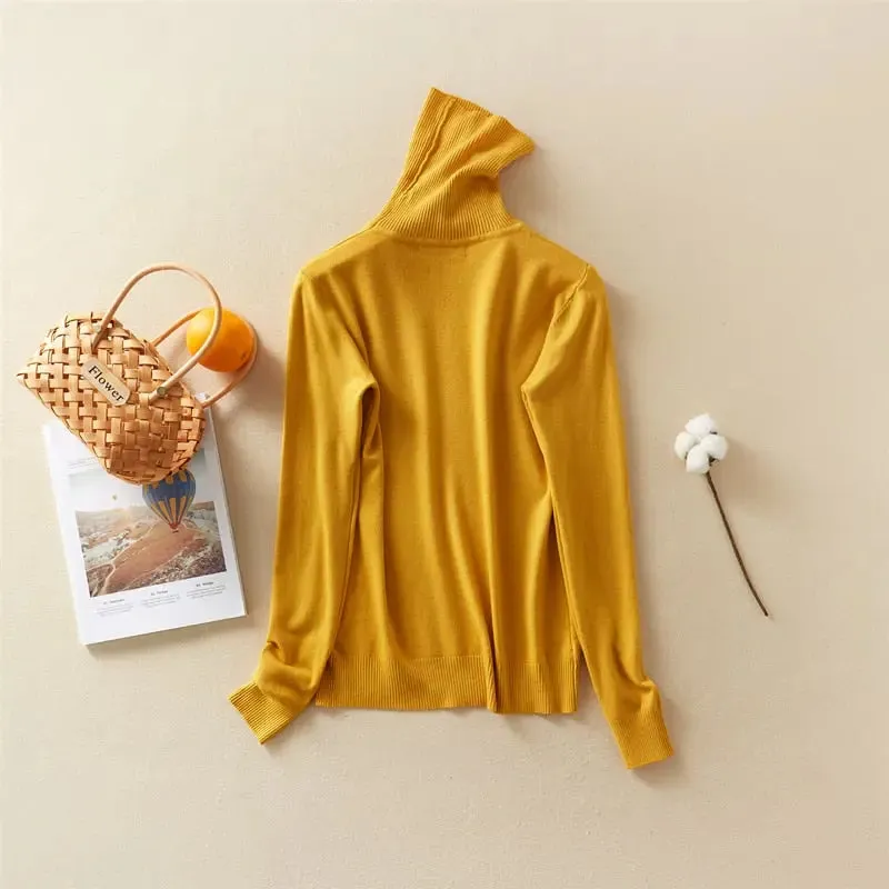 Turtleneck  Women Sweater