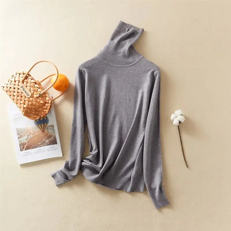 Turtleneck  Women Sweater