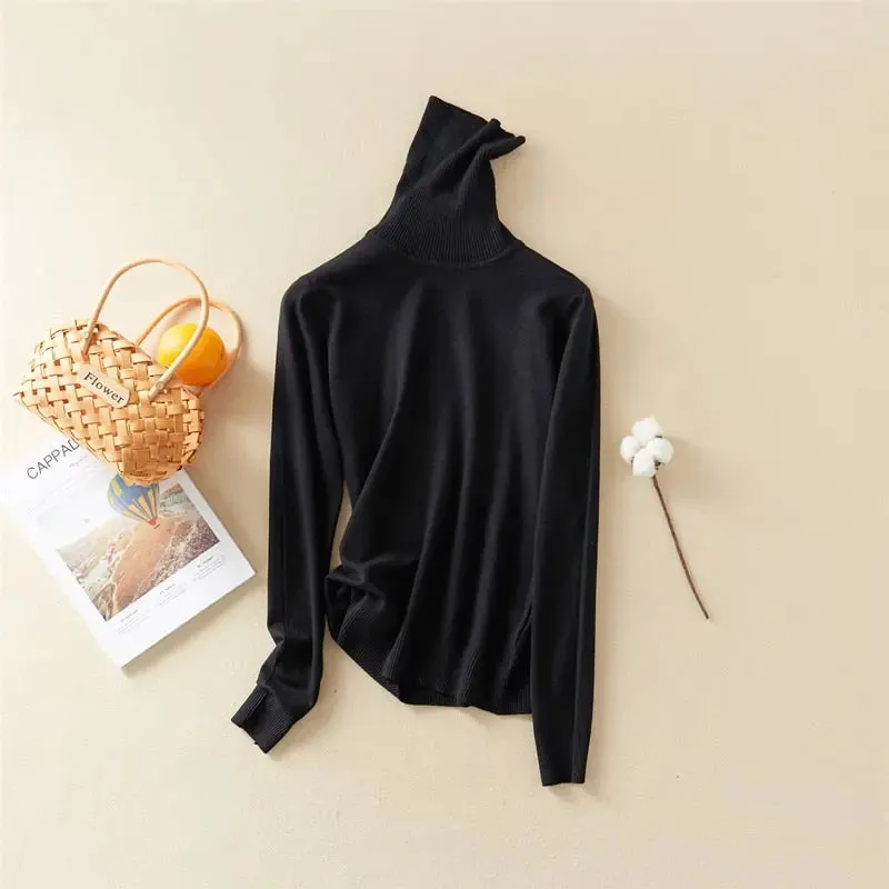 Turtleneck  Women Sweater