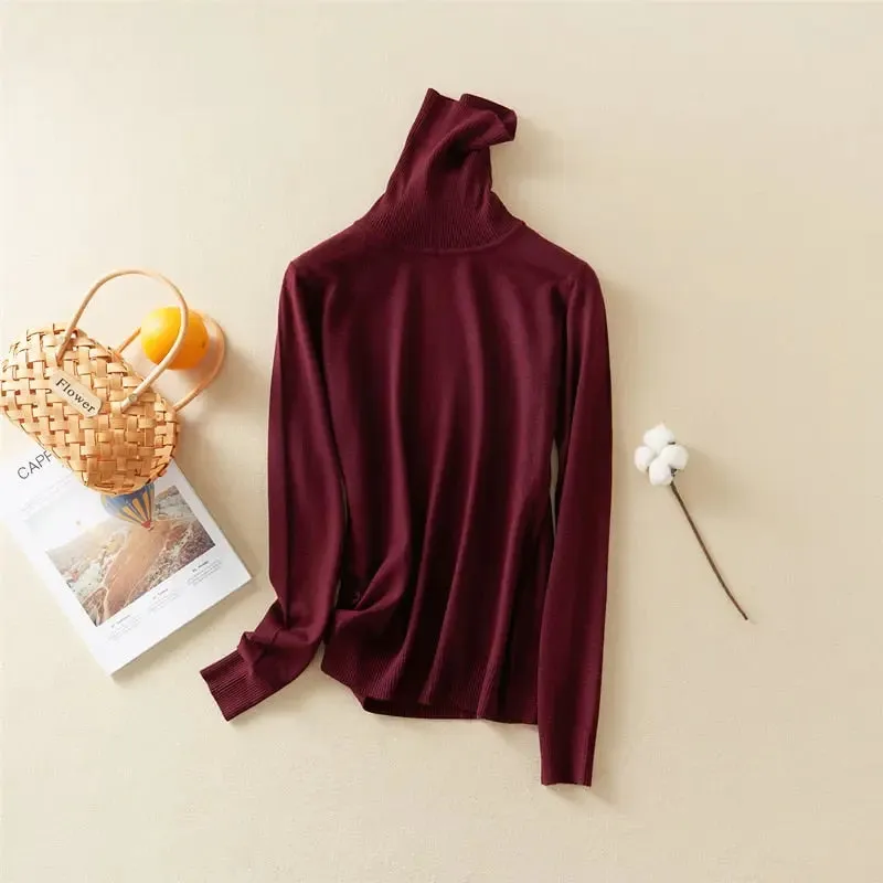 Turtleneck  Women Sweater