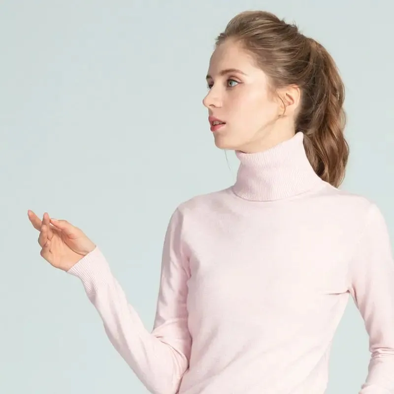 Turtleneck  Women Sweater