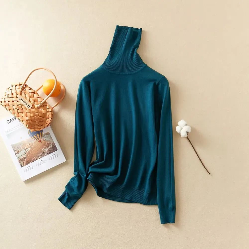 Turtleneck  Women Sweater
