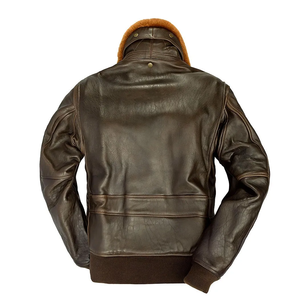 U.S. Navy Lambskin G-1 Flight Jacket(Long)
