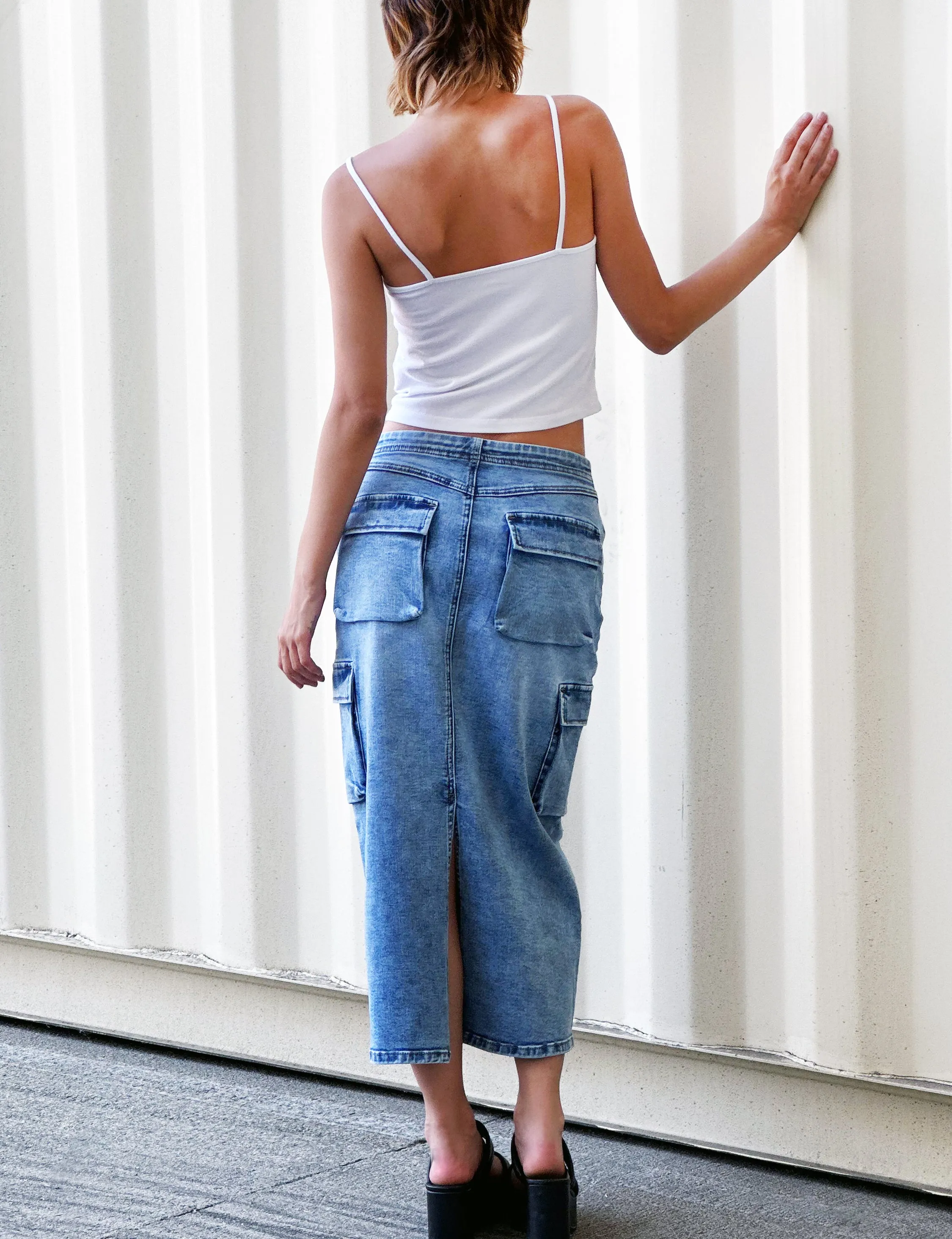Utility Midi Skirt