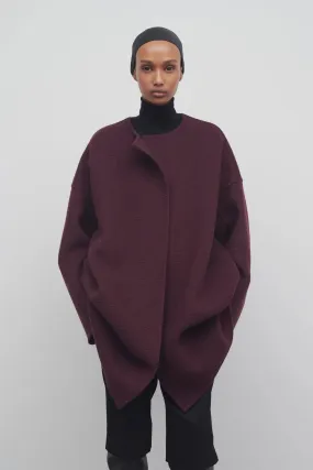 Verlain Coat Red in Cashmere
