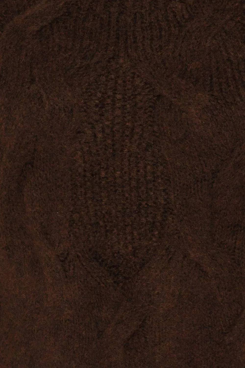 Vigo Brown | Turtleneck Knit Sweater