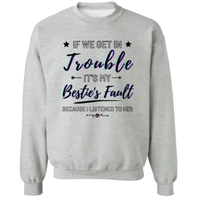 Womens Crewneck Pullover Sweatshirt