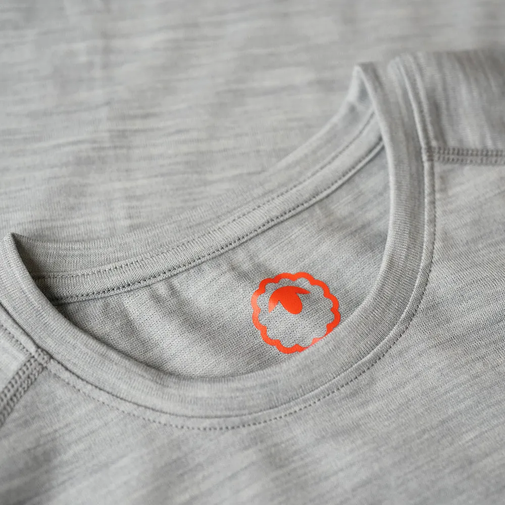 Womens IsoSoft 180 Long Sleeve Crew (Cloud)