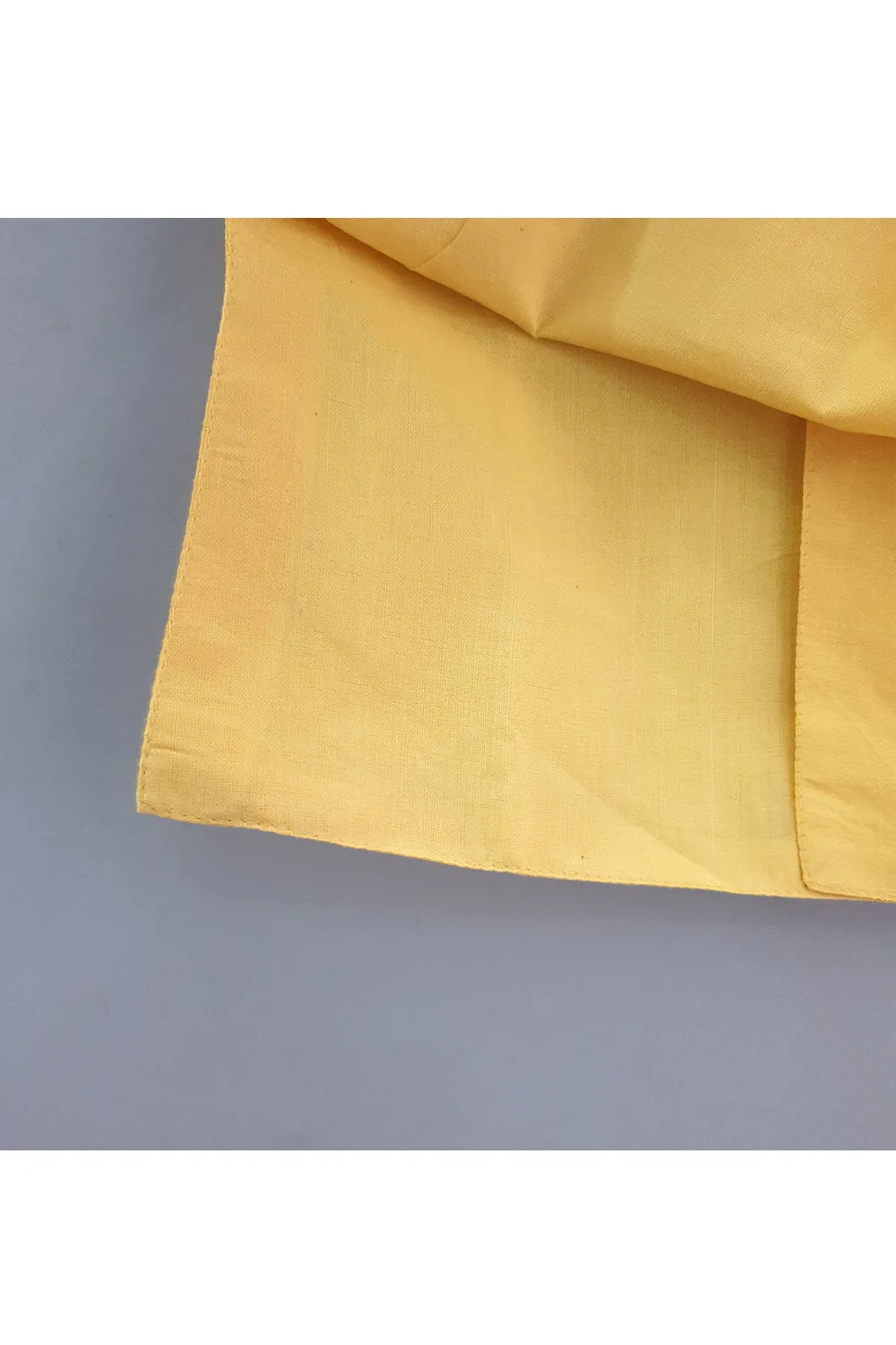 Yellow Radha embroidered angrakha kurta and balloon salwar