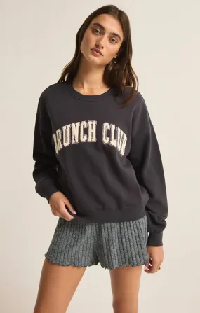ZSU Brunch Club Patch Sweatshirt