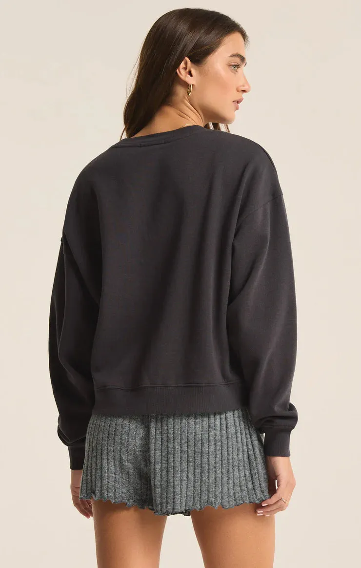 ZSU Brunch Club Patch Sweatshirt